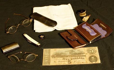 18 century metal box given to abraham lincoln|what was in lincoln's pocket.